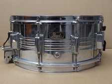 Tamburo a rullante Pearl 14x6,5 guscio in ottone vintage anni 70 modello Jupiter
