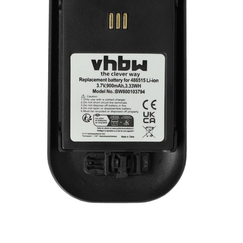 2x Batterie pour Avaya DH4 WH1 3740 3725 3720 900mAh 3,7V - Zdjęcie 5 z 9