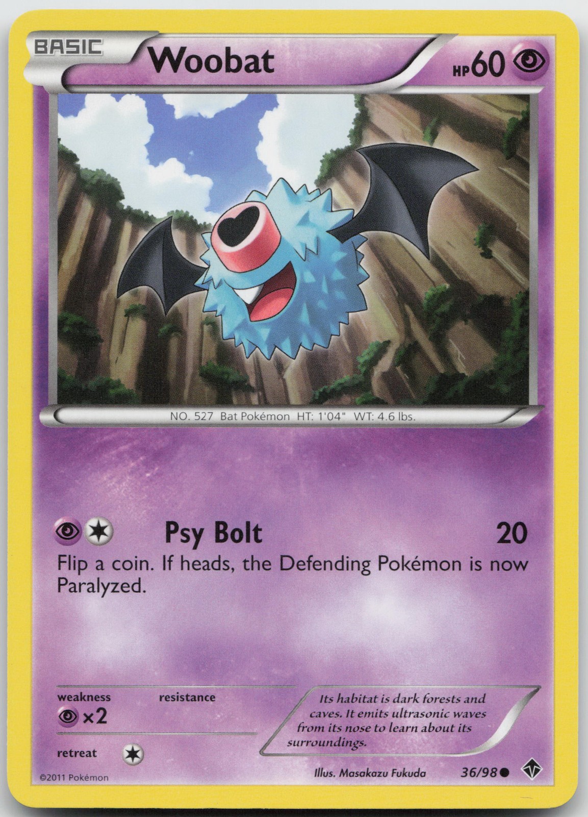 Woobat Common Emerging Powers 36/98 LP