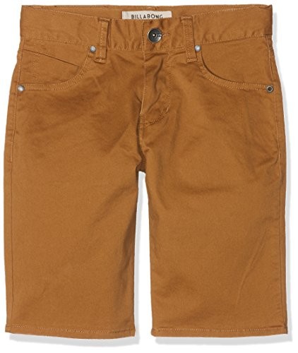 Billabong Jungen Shorts Kurze Hose Outsider 5 Pocket Walkshorts, Braun, 16 Jahre-image