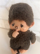 Vintage 1974 Monchhichi 5" Girl Boy Doll Monkey Mattel Thumb RARE TLC