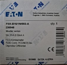 Eaton FI/LS-Schalter 2-pol PXK-B16/1N/003-A