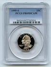 1995-S Washington Quarter Proof — photo from another recent sale