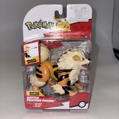 Pokemon Arcanine Epic Battle Feature Action Figure Jazwares New MINTY