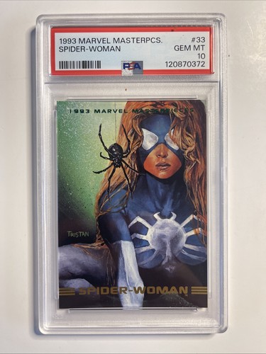1993 Marvel Masterpieces #33 Spider-Woman PSA 10 Gem