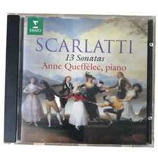 CD Scarlatti 13 Sonates Anne Queffélec Piano Steinway Erato