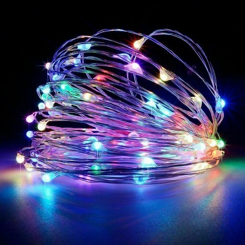 LED String Fairy Net Lights Curtain Mesh Christmas Garden Tree Outdoor Indoor UK - Picture 21 of 21