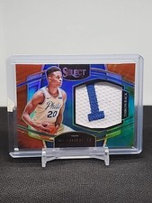 2021-22 Panini Select Throwback Tie Dye Prizm Jumbo Patch - Markelle Fultz /25
