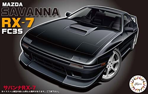 Fujimi Inch Up Series 158 Mazda Savanna RX-7 FC3S 1/24 Plastic Model Kit ID-158