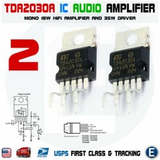 2pcs TDA2030A TDA2030 18W Hi-Fi Audio Amplifier 35W Driver IC USA seller
