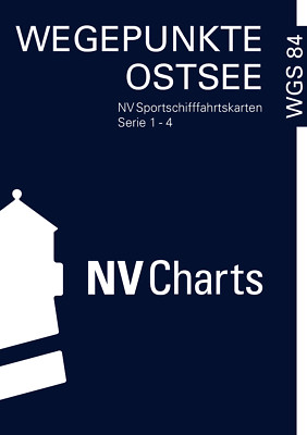 NV Wegepunkte Ostsee, Ausgabe 2026 # GPS Navigation Seekarte Wegpunkte WGS 84