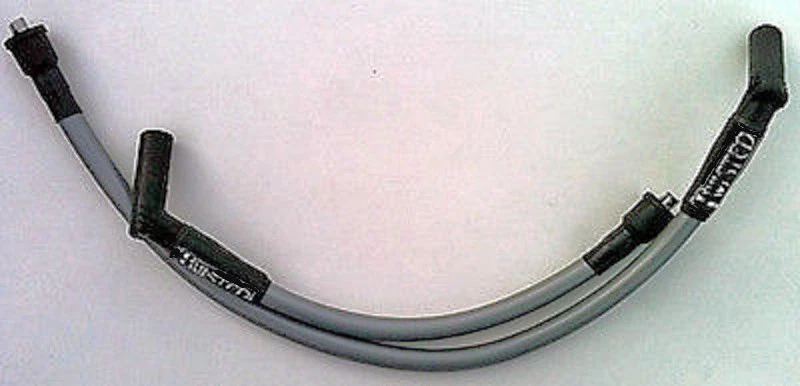 CABLES BUJÍA TRENZADOS 12mm Harley Sportster Hugger XL XLH 883 1200 85-03 Foto 2 de 3