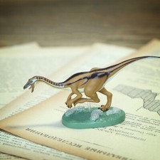 Approx 11.5cm L 10.5cm H Boy's Ornithomimus Dinosaur Model Painted Plastic Toy