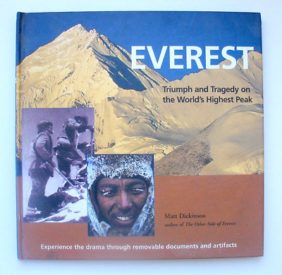Everest - Triumph And Tragedy - Hardcover First Edition - Brand New Condition