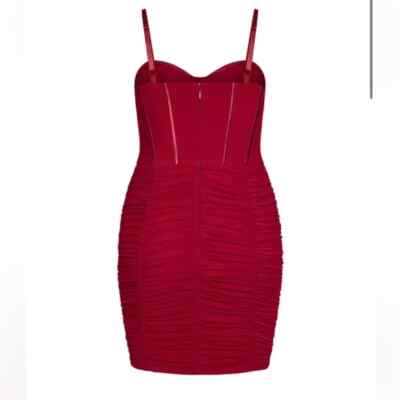 red dress 18w modcloth Size 18W salmon Floral Pre-Owned Ladies New With Tags Dress Margaret's Fine Consignment