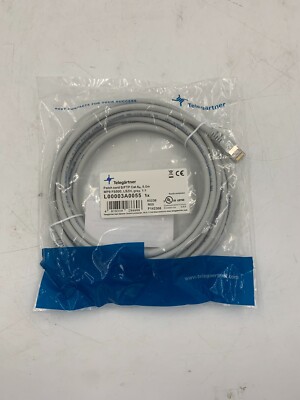 Telegärtner - Patch cord S/FTP Cat. 6A, 5m, MP8 FS500, LSZH, grau - L00003A0055