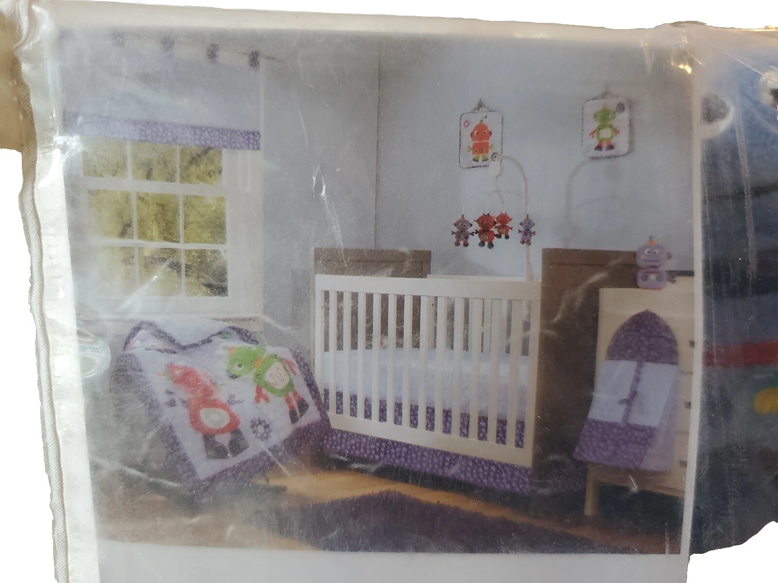 Robots de Mezcla de Algodón Ropa de cama de vivero