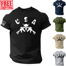 American 2nd Amendment T-Shirt, USA, Patriotic, Flag, Military, Veteran, S-2XL