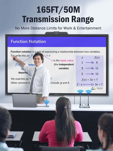 HDMI Wireless Transmitter Receiver HDMI drahtlos Übertragung 50M Lemorele Q5R1 - Bild 6 von 8