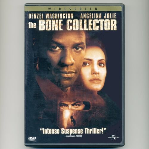 The Bone Collector 1999 R thriller psychologique film DVD D Washington, A Jolie - Photo 1/1