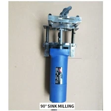 Electric Sink Milling Plastic Steel Door And Window Drain Slot 0-90° Hole Opener