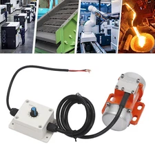 Vibration Motor Vibrating Electric Vibration Motor 60W DC12V+Speed Controller US