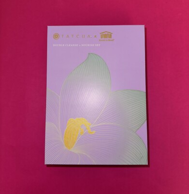 TATCHA double Cleanse + Nourish Set NEW IN BOX SEALED!