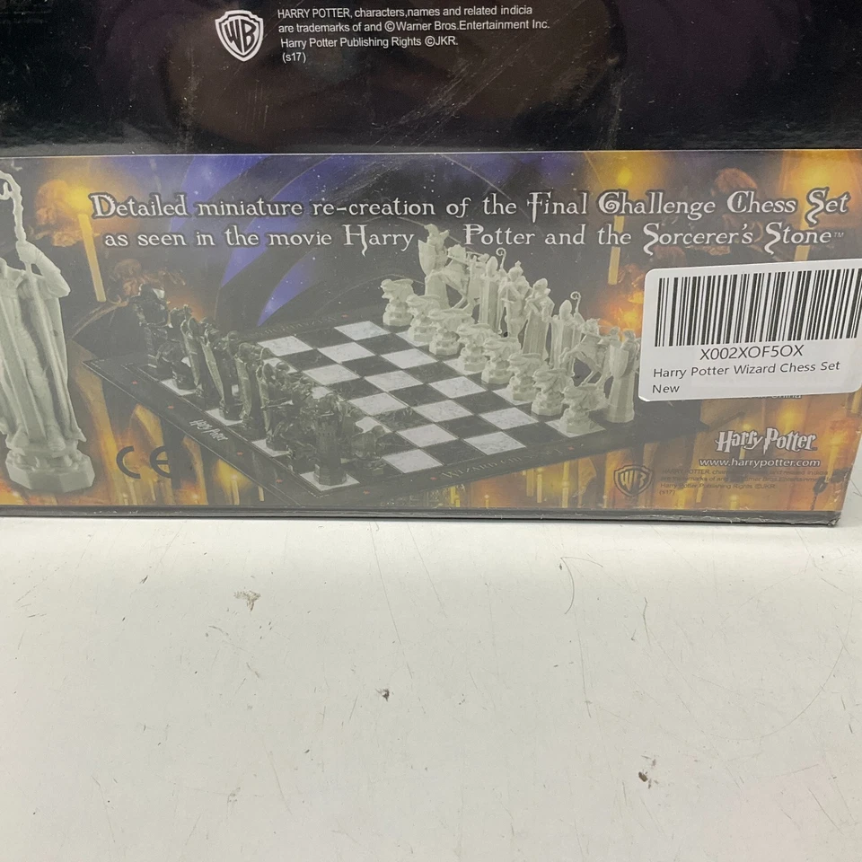 Wizarding World of Harry Potter Wizard Chess Set The Noble Collection Sealed NEW - Image 4 of 4