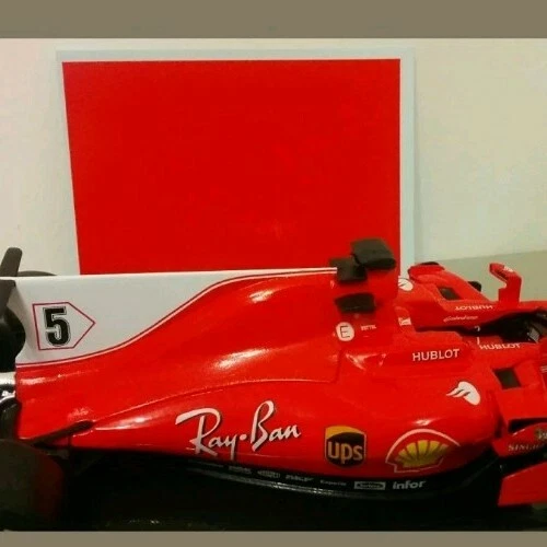 F1 Ferrari " red color decal sheet " 1/18 1/43  - Bild 2 von 2