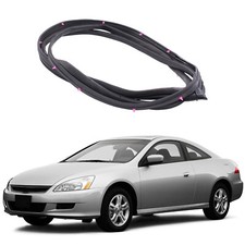 Rubber Fits 2003-2007 Honda Accord Front Left Door Seal Weatherstrip Replacement Rubber Fits 2003-2007 Honda Accord Front Left Door Seal Weatherstrip Replacement