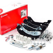 BREMBO S50503 Bremsbacken + Federnsatz + Nachsteller für MERCEDES A-CLASS W168
