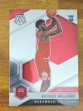 2020-21 PANINI MOSAIC RC NBA DEBUT PATRICK WILLIAMS #267 CHICAGO BULLS