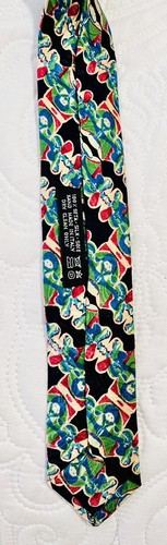 BRIONI Roma Tie Multicolor Abstract Design Luxury Italian Silk Necktie