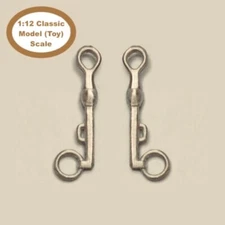 HORSING AROUND Classic 1:12 Model Horse Scale WEYMOUTH LONG SHANK BIT (Style #1)