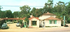 Vintage Postcard Santa Barbara, Ca. Sea Captains Motor Hotel / 1950's Coast Hwy.