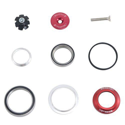 FSA ORBIT C-40 Integrated 1-1/8- 1.5" ID 42 / 52 mm Tapered Headset ,Red - Picture 3 of 4