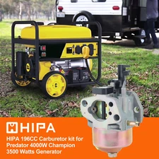 For Champion 3000 3500 4000 Watts Generator Carburetor 6.5HP Gasoline Engine