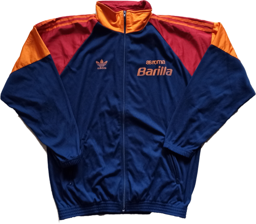 maglia calcio jacket tracktop AS Roma barilla adidas Totti 1993-1994  vintage XL | eBay