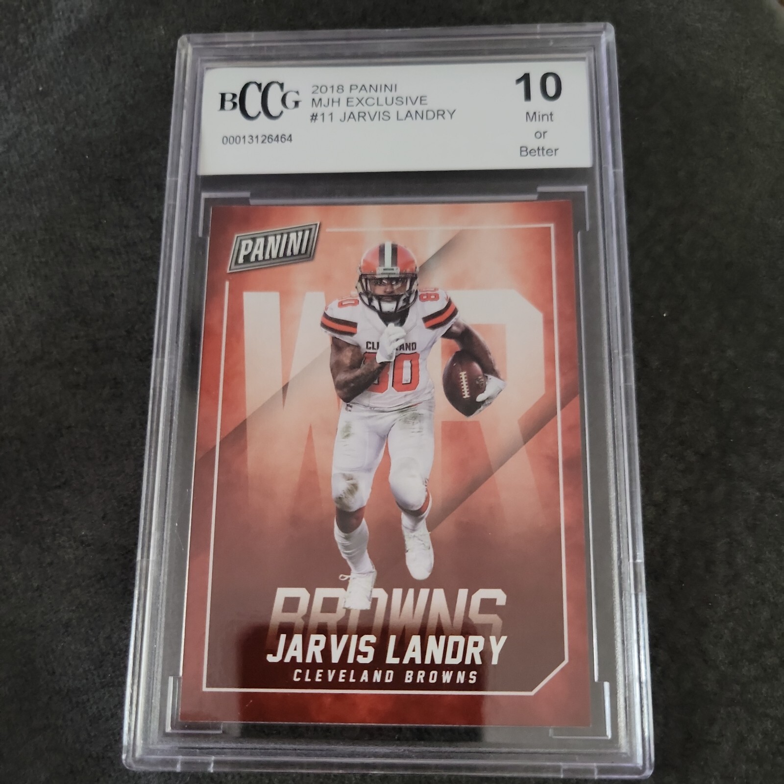2018 Panini MJH Exclusive 11 Jarvis Landry BCCG 10
