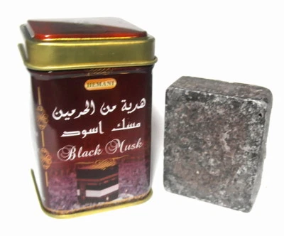 HEMANI Musk Jamid Schwarze Moschus Misk Duftstein Alkoholfrei *Arabische Parfüm*
