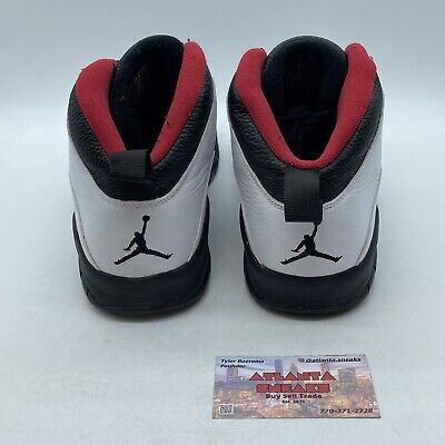 Size 11.5 - Air Jordan 10 Double Nickel White Black Red Size 11.5 - Air Jordan 10 Double Nickel White Black Red