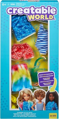 Mattel Creatable World Summer Style Pack SS 255