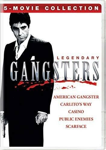 Legendarni gangsterzy 5 filmów Scarface Casino Carlito's Way Wrogowie publiczni Ameryka - Zdjęcie 1 z 1