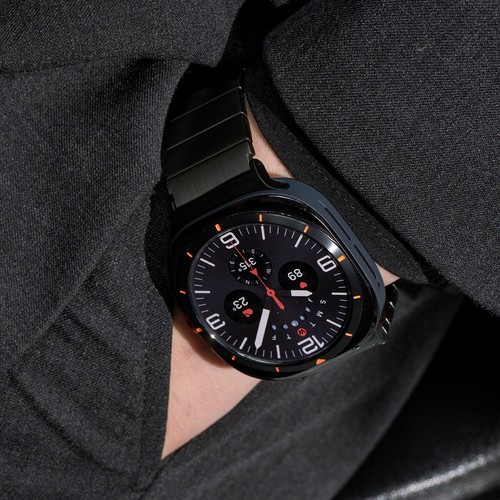 For Galaxy Watch Ultra Band Link Bracelet No Gap Stainless Steel Rugged Strap - 第 13/21 張圖片