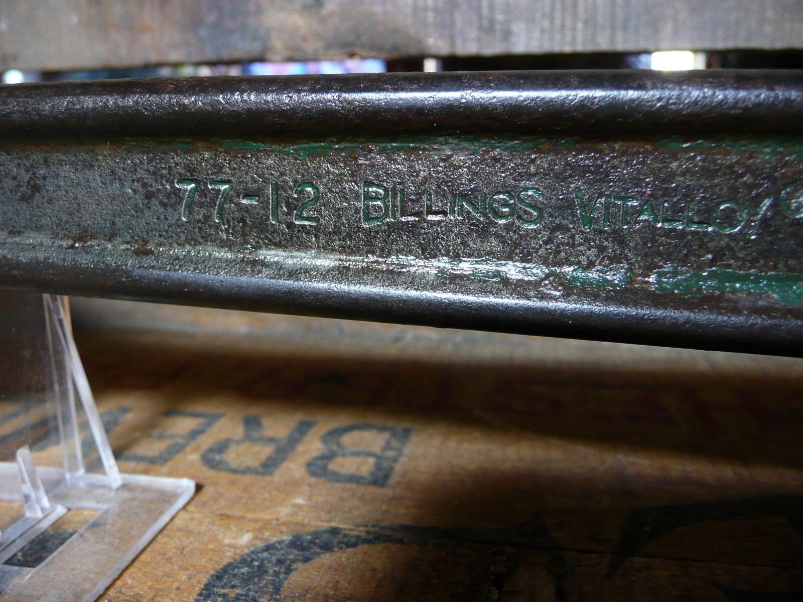 Vintage Billings Vitalloy 7712 adjustable wrench. eBay