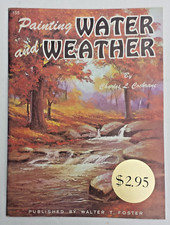 Walter Foster Art Book 155 PAINTING WATER AND WEATHER Vintage Charles Cochrane