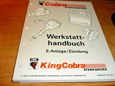 OMC Cobra Stern Drives Manuale Officina Impianto Elettrico e Accensione 92 