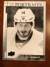 2017-18 UD Hockey Series 1 UD Portraits #P-7 Gustav Nyquest