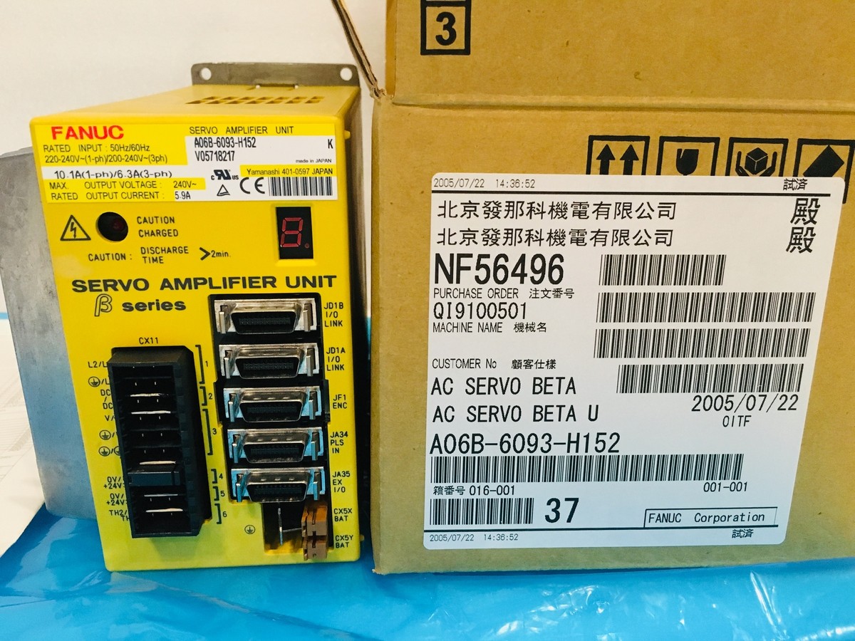 1PC New FANUC A06B-6093-H152 Servo Amplifier In Box