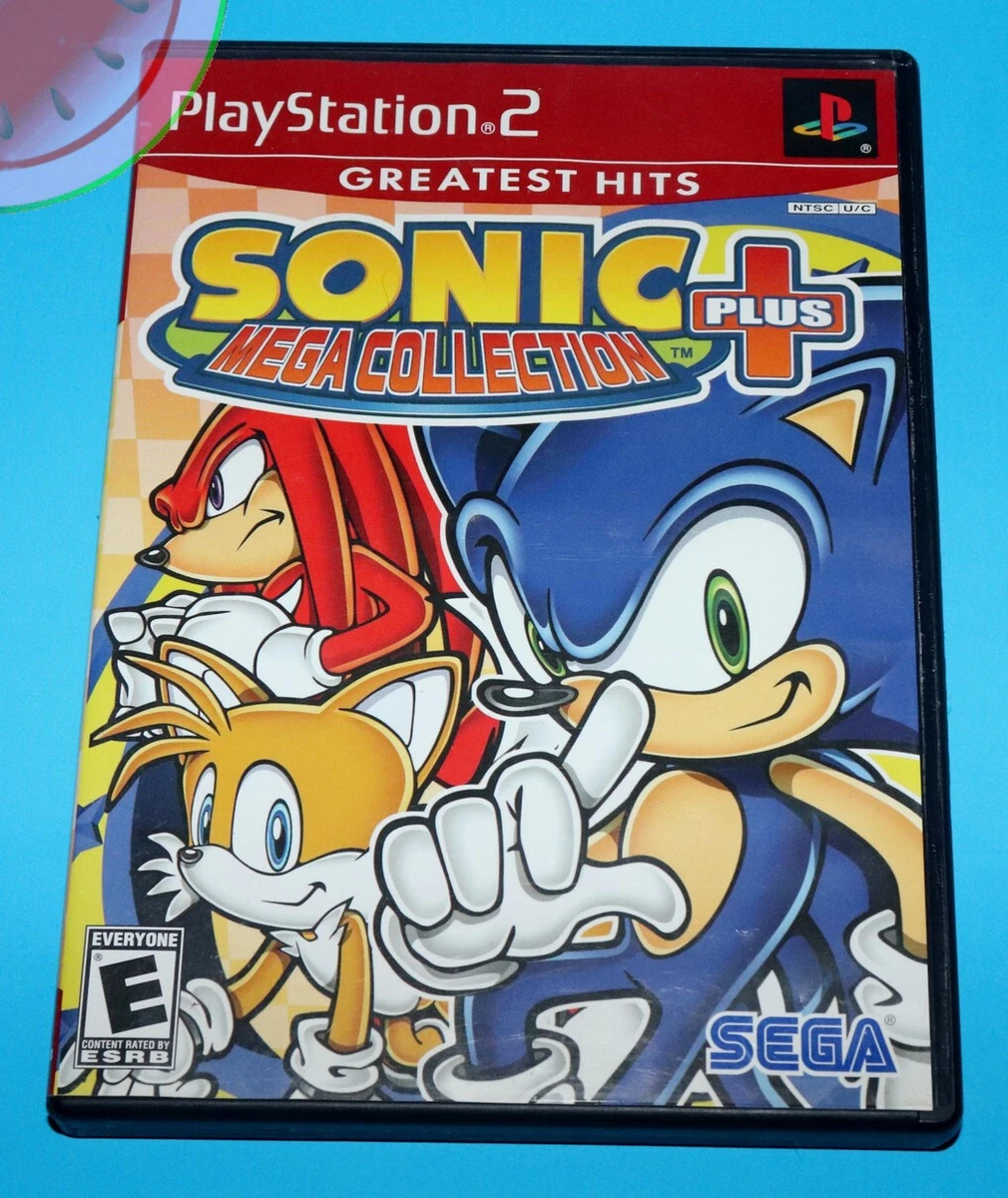 Sonic Mega Collection Plus PS2 PlayStation 2 Greatest Hits Disc Only